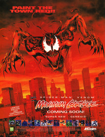 Spider-Man & Venom: Maximum Carnage - Advertisement Flyer - Front