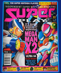 Mega Man X2 - Advertisement Flyer - Front