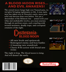 Castlevania: Blood Moon - Box - Back