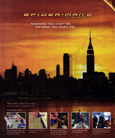 Spider-Man 2 - Advertisement Flyer - Front