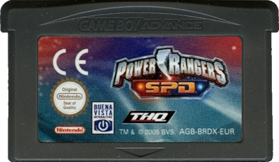 Power Rangers: S.P.D. - Cart - Front