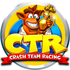 CTR: Crash Team Racing - Clear Logo