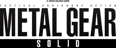 Metal Gear Solid - Clear Logo