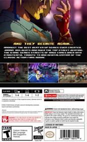 Streets of Rage 4 - Fanart - Box - Back