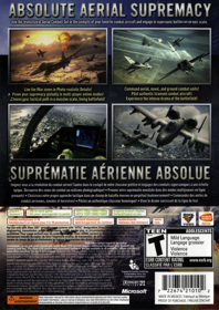 Ace Combat 6: Fires of Liberation - Box - Back Image