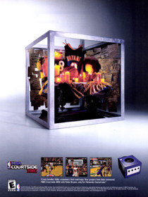 NBA: Courtside 2002 - Advertisement Flyer - Front