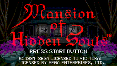 Mansion of Hidden Souls - Screenshot - Game Title Image