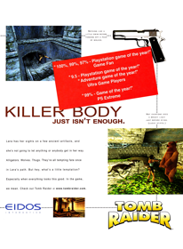 Tomb Raider - Advertisement Flyer - Front