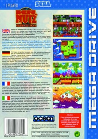 Mr. Nutz: Hoppin' Mad - Fanart - Box - Back Image