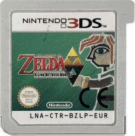 The Legend of Zelda: A Link Between Worlds - Cart - Front Image