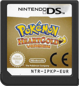 Pokémon HeartGold Version - Cart - Front Image