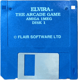 Elvira: The Arcade Game - Disc