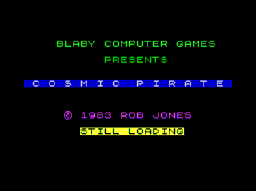 Kosmic Pirate - Screenshot - Game Title