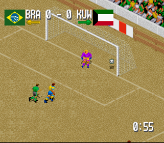 Head-On Soccer - Screenshot - Gameplay
