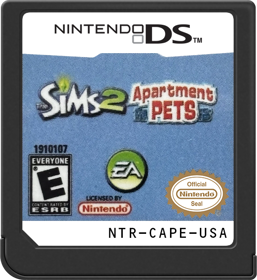 The Sims 2: Apartment Pets - Cart - Front Image