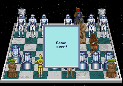 The Software Toolworks' Star Wars Chess - Screenshot - Game Over