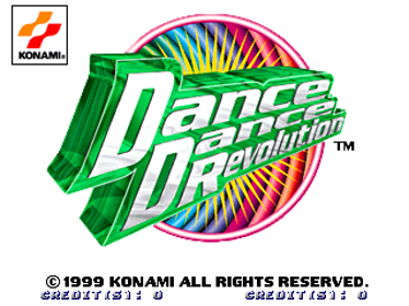 Dance Dance Revolution - Screenshot - Game Title