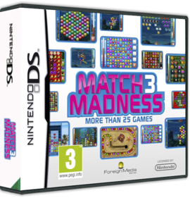 Match 3 Madness - Box - 3D Image