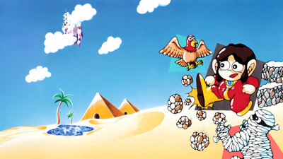 Alex Kidd in the Enchanted Castle - Fanart - Background Image