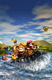 Donkey Kong Country 3: Dixie Kong's Double Trouble! - Fanart - Box - Front