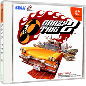 Crazy Taxi 2 - Box - 3D
