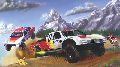 Off Road Challenge - Fanart - Background
