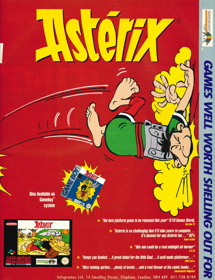Astérix - Advertisement Flyer - Front