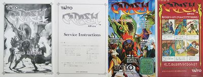 Cadash - Arcade - Controls Information