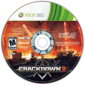 Crackdown 2 - Disc Image
