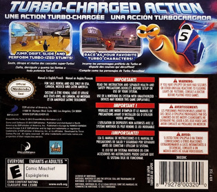 Turbo: Super Stunt Squad - Box - Back