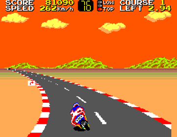 Hang On - Screenshot - Gameplay