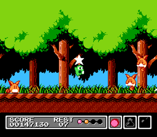 Mr. Gimmick - Screenshot - Gameplay