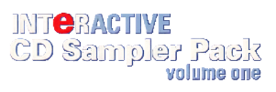Interactive CD Sampler Pack Volume One - Clear Logo
