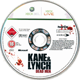 Kane & Lynch: Dead Men - Disc