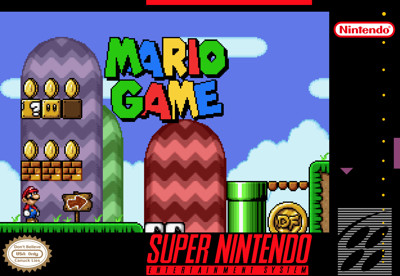 Mario Game - Fanart - Box - Front