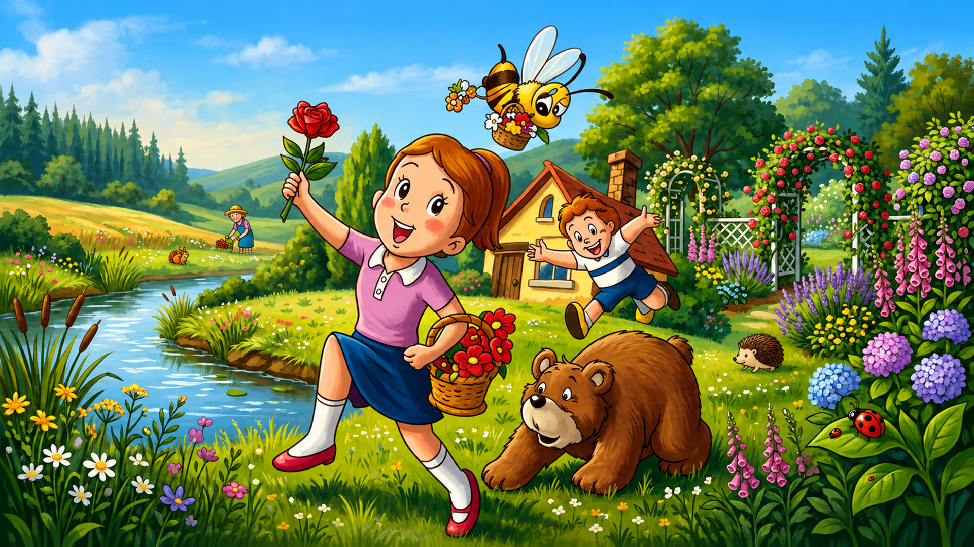 Girl's Garden