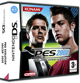 PES 2008: Pro Evolution Soccer - Box - 3D