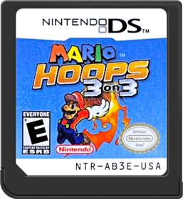 Mario Hoops 3 on 3 - Cart - Front Image