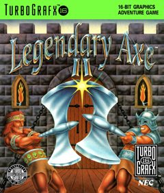 Legendary Axe II - Box - Front - Reconstructed