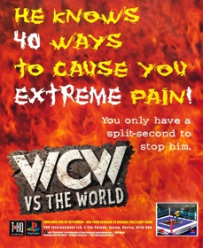 WCW vs. the World - Advertisement Flyer - Front