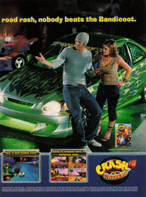 Crash Nitro Kart - Advertisement Flyer - Front