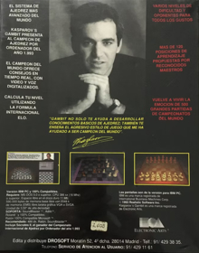 Kasparov's Gambit - Box - Back