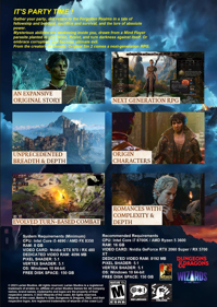 Baldur's Gate III - Box - Back