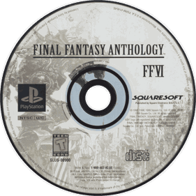 Final Fantasy Anthology - Disc Image