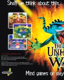 The Unholy War - Advertisement Flyer - Front