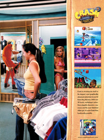 Crash Bandicoot 2: N-Tranced - Advertisement Flyer - Front