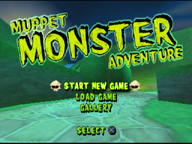 Muppet Monster Adventure - Screenshot - Game Title Image