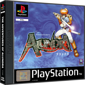 Alundra - Box - 3D Image