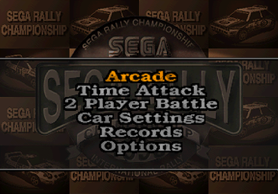 Sega Rally Championship - Screenshot - Game Select