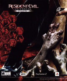 Resident Evil: Outbreak: File #2 - Advertisement Flyer - Front